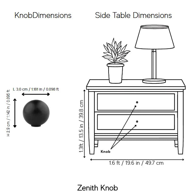 Zenith Knob