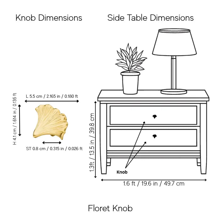 Floret Knob