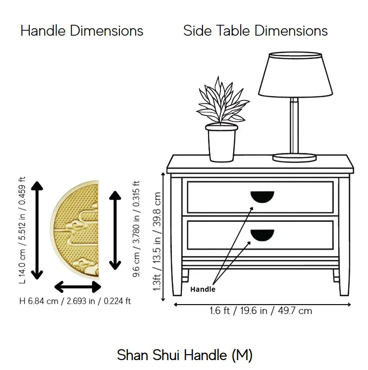 Shan Shui Handle (M)