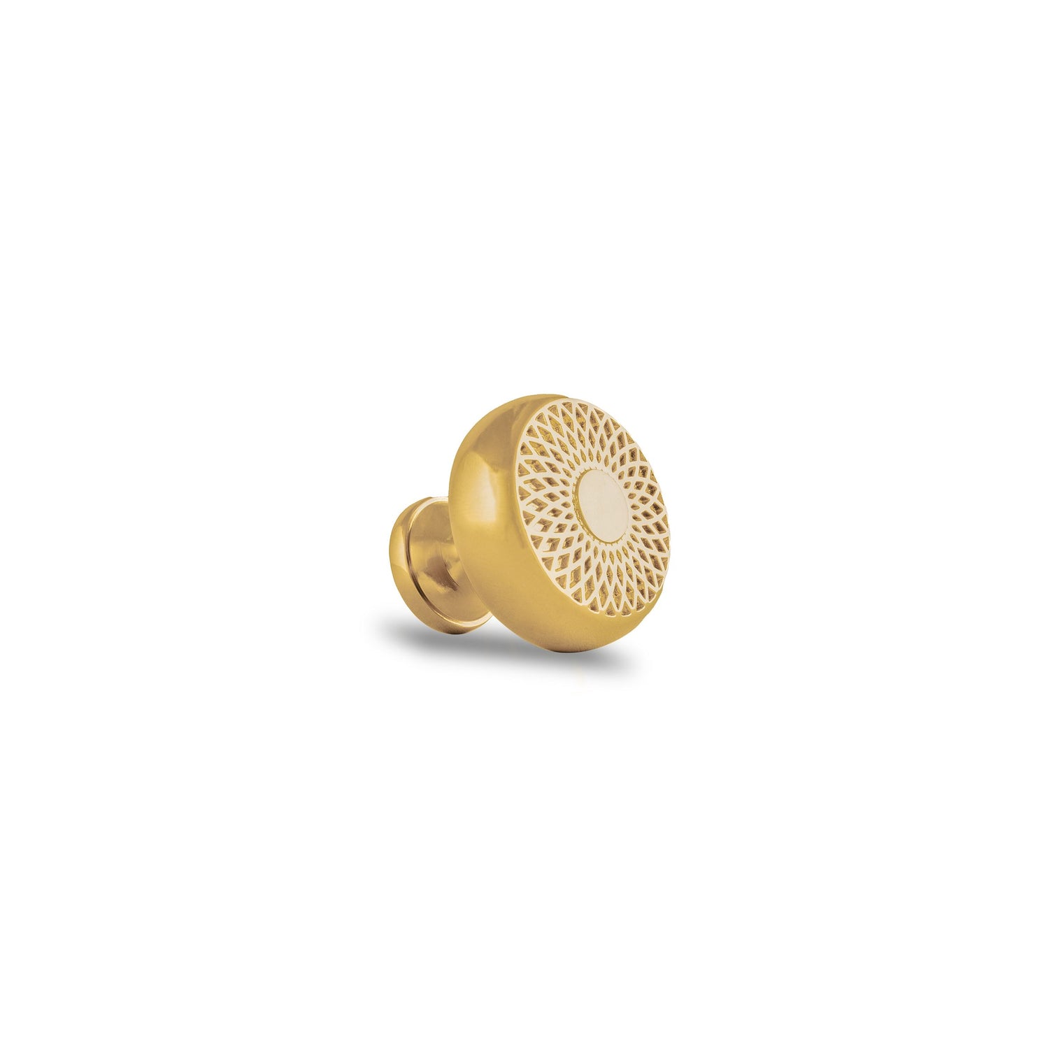 Karna Knob Knob 32mm / Gold / Brass - M A N T A R A