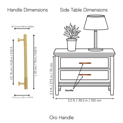 Oro Handle and Knob