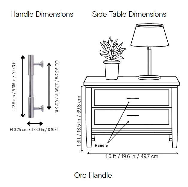 Oro Handle and Knob
