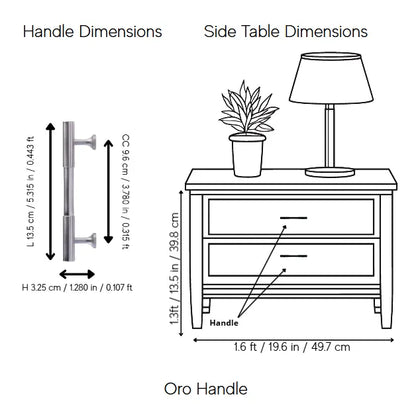 Oro Handle and Knob