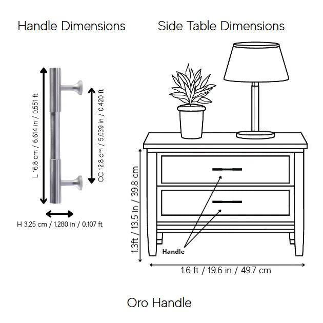 Oro Handle and Knob
