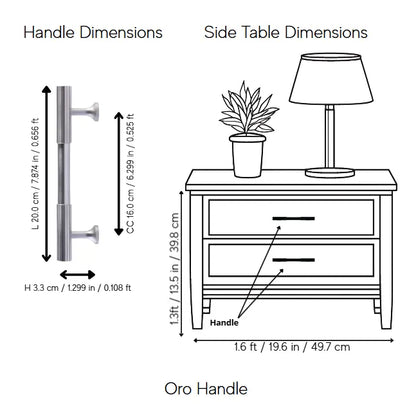 Oro Handle and Knob