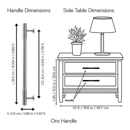 Oro Handle and Knob