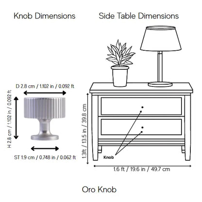 Oro Handle and Knob