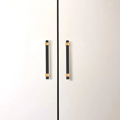 Mantara Mirabella Handle B-0056 is a modern brushed black handle, ideal for cabinets, wardrobes, and kitchens.