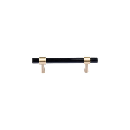 Mantara Mirabella Handle B-0056 is a modern brushed black handle, ideal for cabinets, wardrobes, and kitchens.