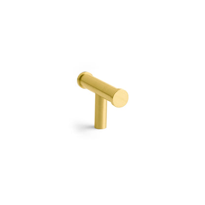 Eleanora T Bar Handle/ door Handles /cupboard handle/  wardrobe handle/ long door handle/   Gold / Brass - M A N T A R A