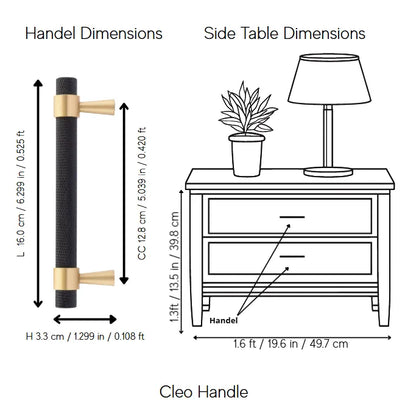 Cleo T Bar Handle