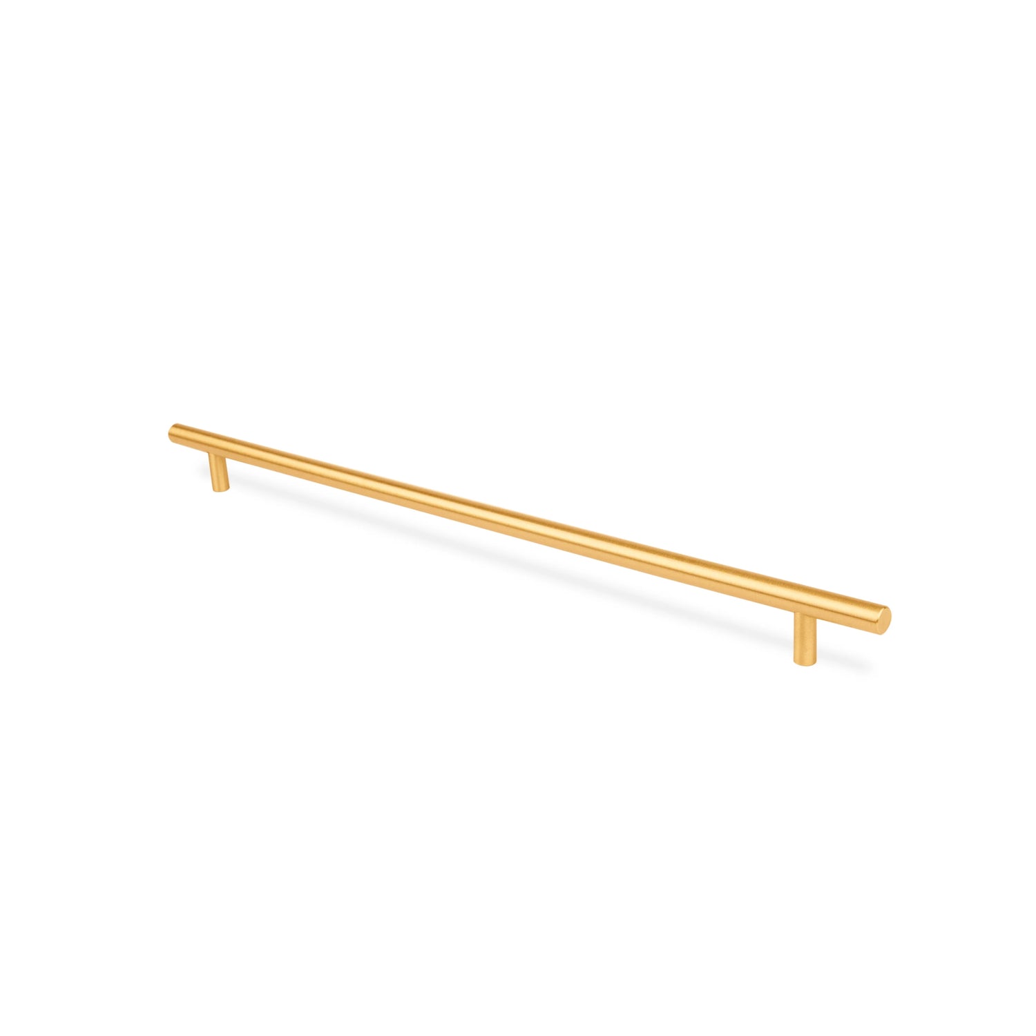 Cabinet pull handle, solid brass, brushed gold finish, Mantara, Sydney Handle, B-0080, ideal for wardrobes and kitchens.