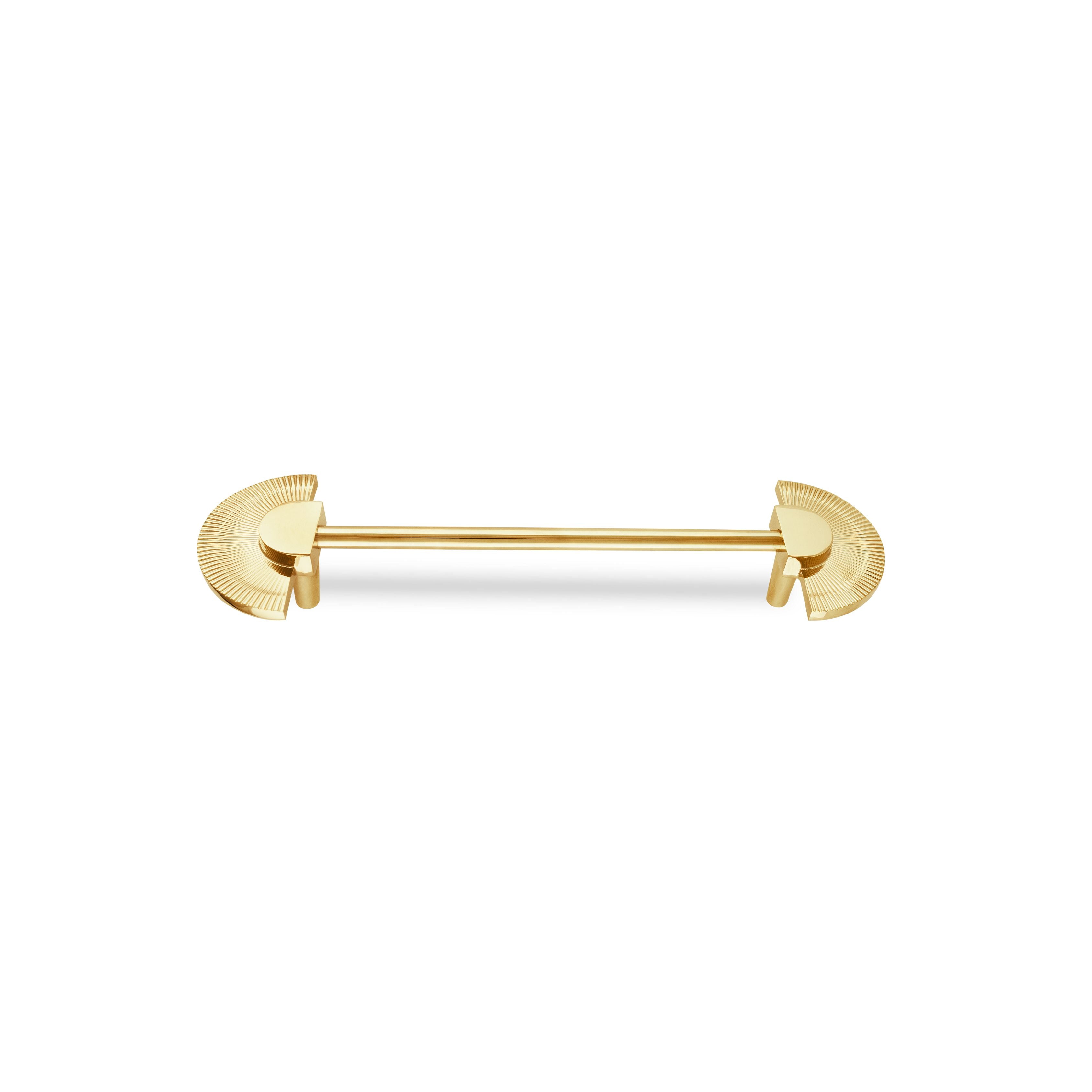 Palm Knob Handles 49mm / Gold / Brass - M A N T A R A