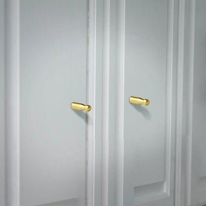 Mantara Aster Hook B-0093 is a modern brushed brass wall hook in gold, ideal for bathrooms, bedrooms, and living spaces.