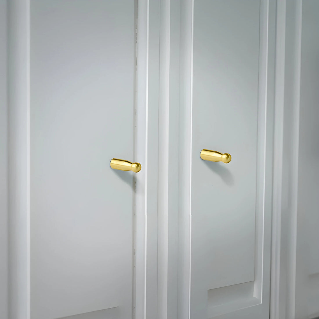 Wall hook, brass towel hook, hanger - brass, brushed gold, Mantara, Aster Hook, SKU B-0093.