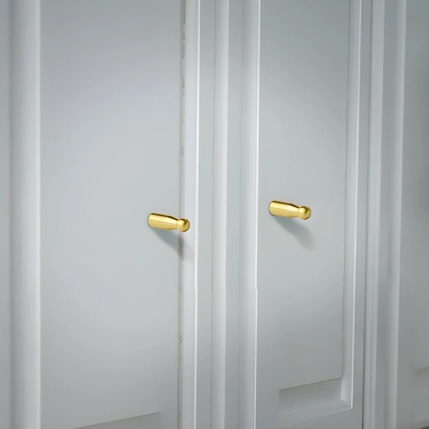 Wall hook, brass towel hook, hanger - brass, brushed gold, Mantara, Aster Hook, SKU B-0093.