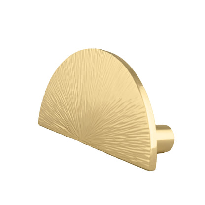 Mantara Eclipse Handle B-0103 is a modern polished brass handle in gold, perfect for doors, wardrobes, and drawers.