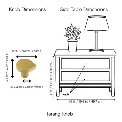 Tarang Handle and Knob