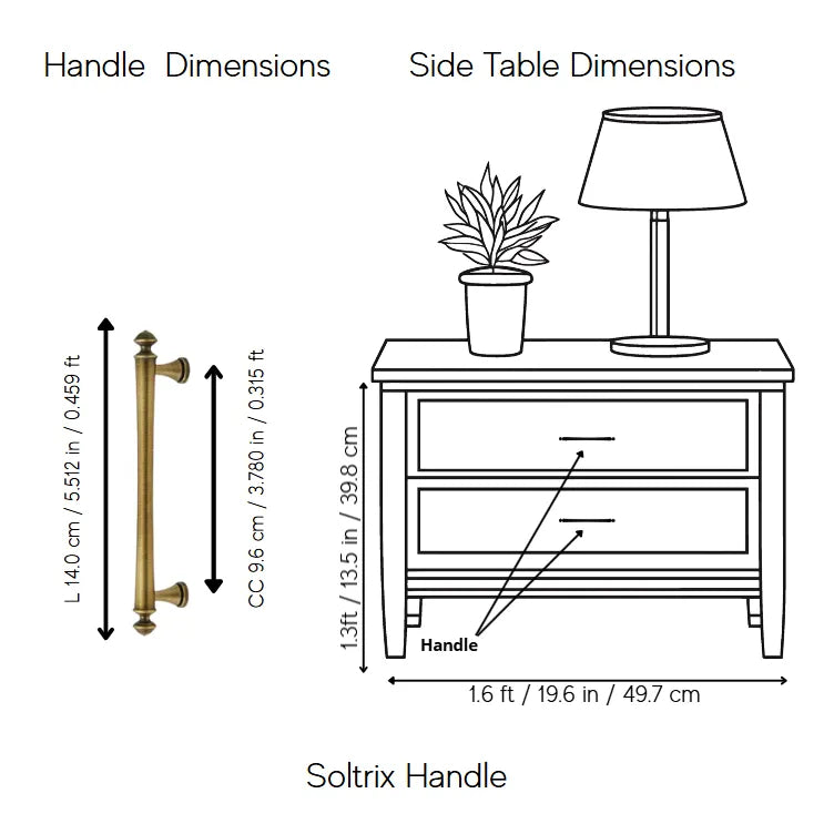 Soltrix Handle Pack of 1 (Made-to-order Only)