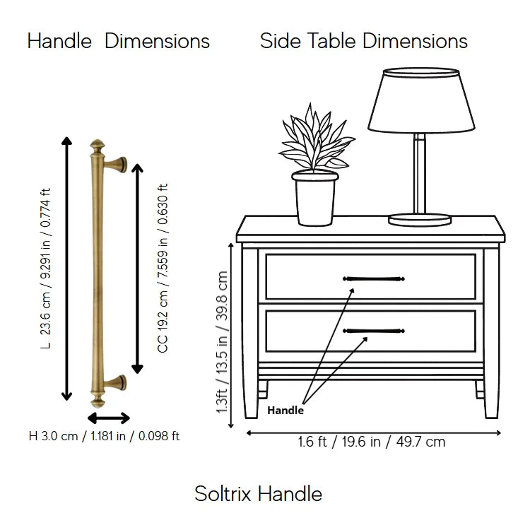Soltrix Handle Pack of 1 (Made-to-order Only)