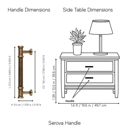 Serova Handle Pack of 1 (Made-to-order Only)