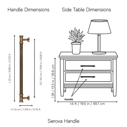 Serova Handle Pack of 1 (Made-to-order Only)