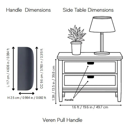 Veren Pull Handle Pack of 1 (Made-to-order Only)