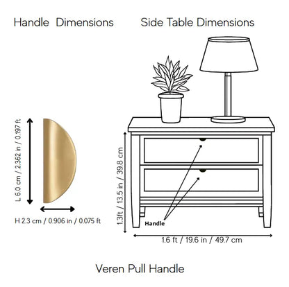 Veren Pull Handle Pack of 1 (Made-to-order Only)