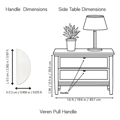 Veren Pull Handle Pack of 1 (Made-to-order Only)