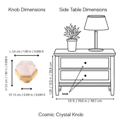 Cosmic Crystal Knob
