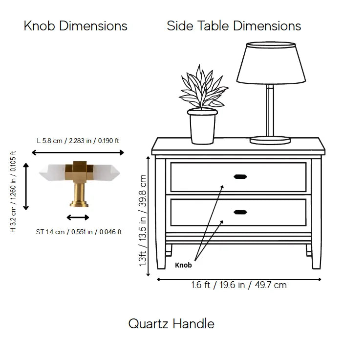 Quartz Handle