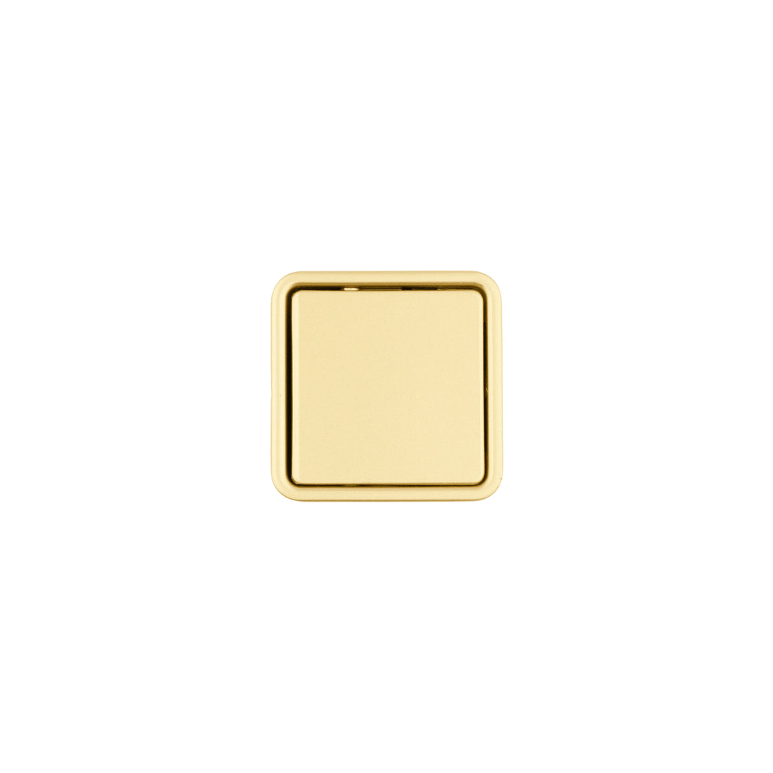 Mantara Concealed Square Handle  Z-0009 is a modern zinc alloy knob in brushed gold  ideal for drawers,dresser drawers and hooks.