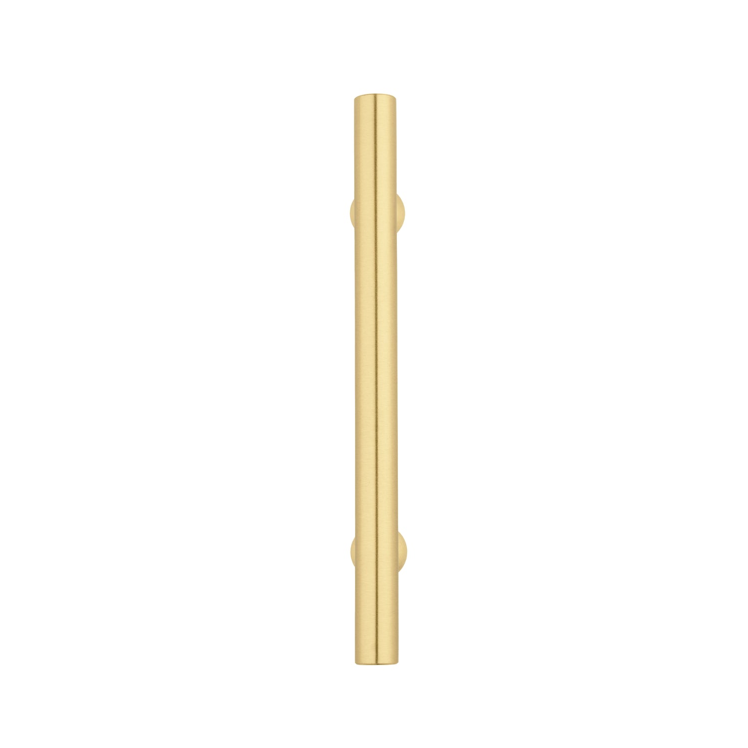 Mantara Elowen Handle B-0057 is a modern brushed brass handle in gold, ideal for cabinets, wardrobes, and kitchens.