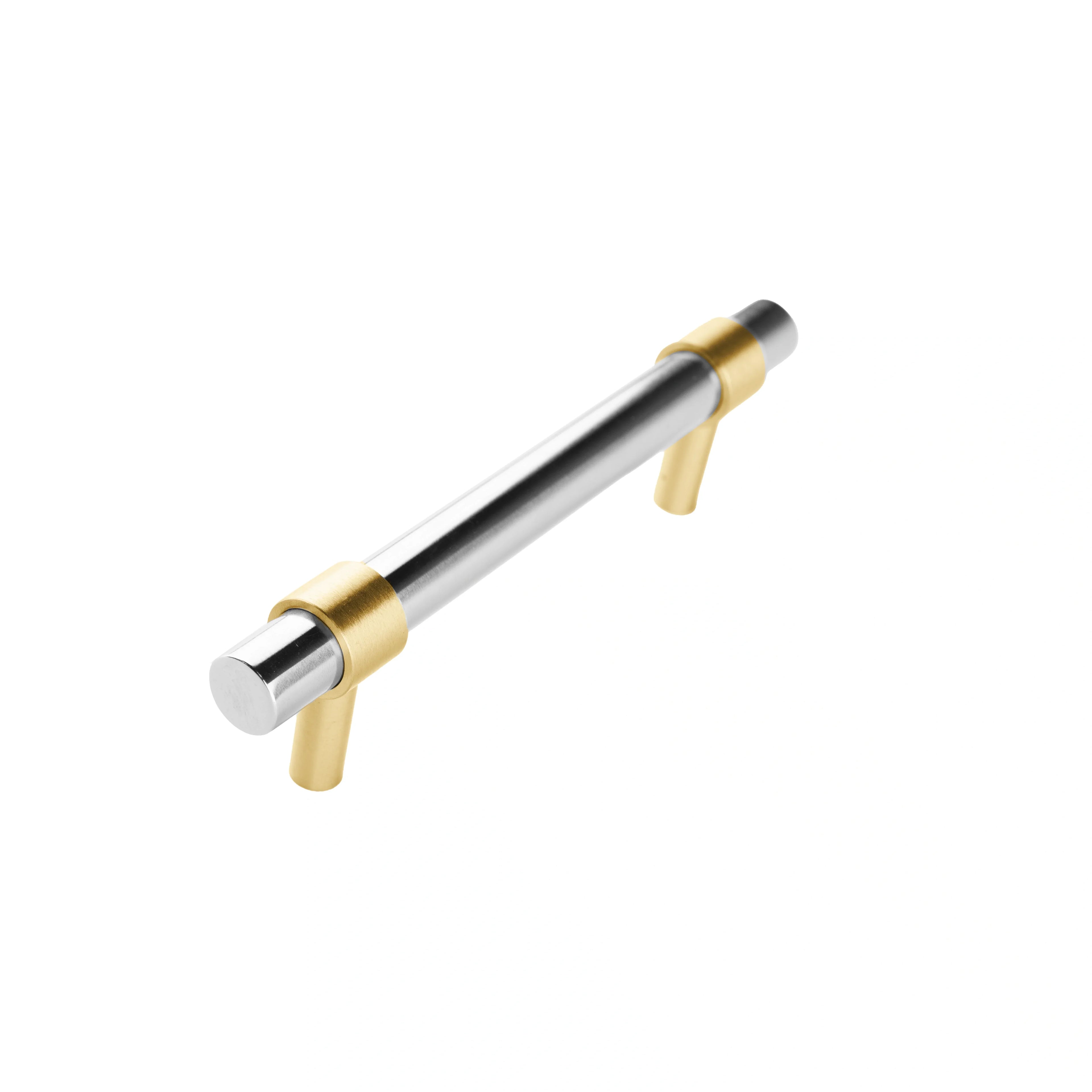 Mantara Mirabella Handle B-0056 is a modern brushed silver handle, ideal for cabinets, wardrobes, and kitchens.