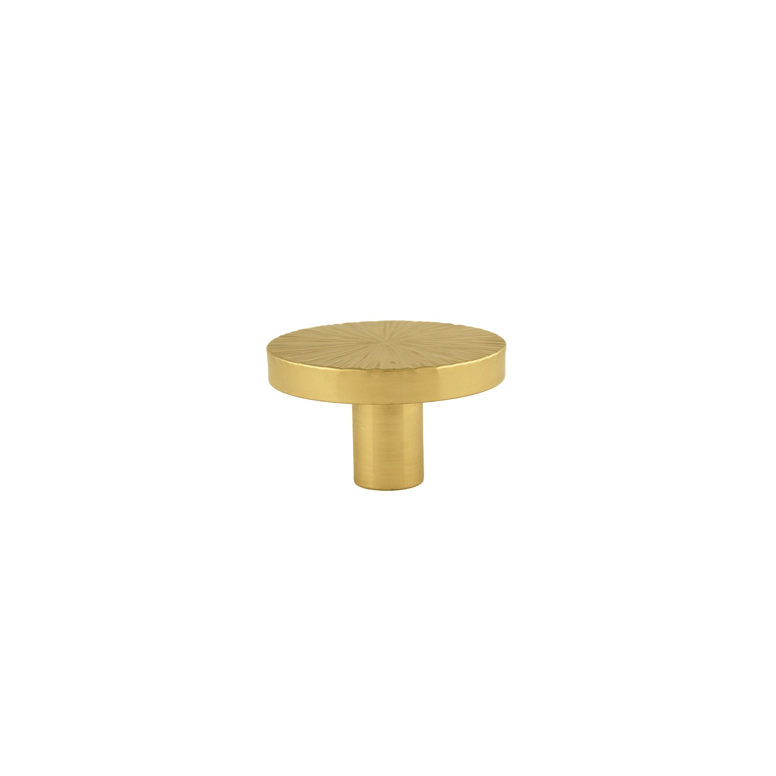 Radiate Knob Knob 25mm / Gold / Brass - M A N T A R A