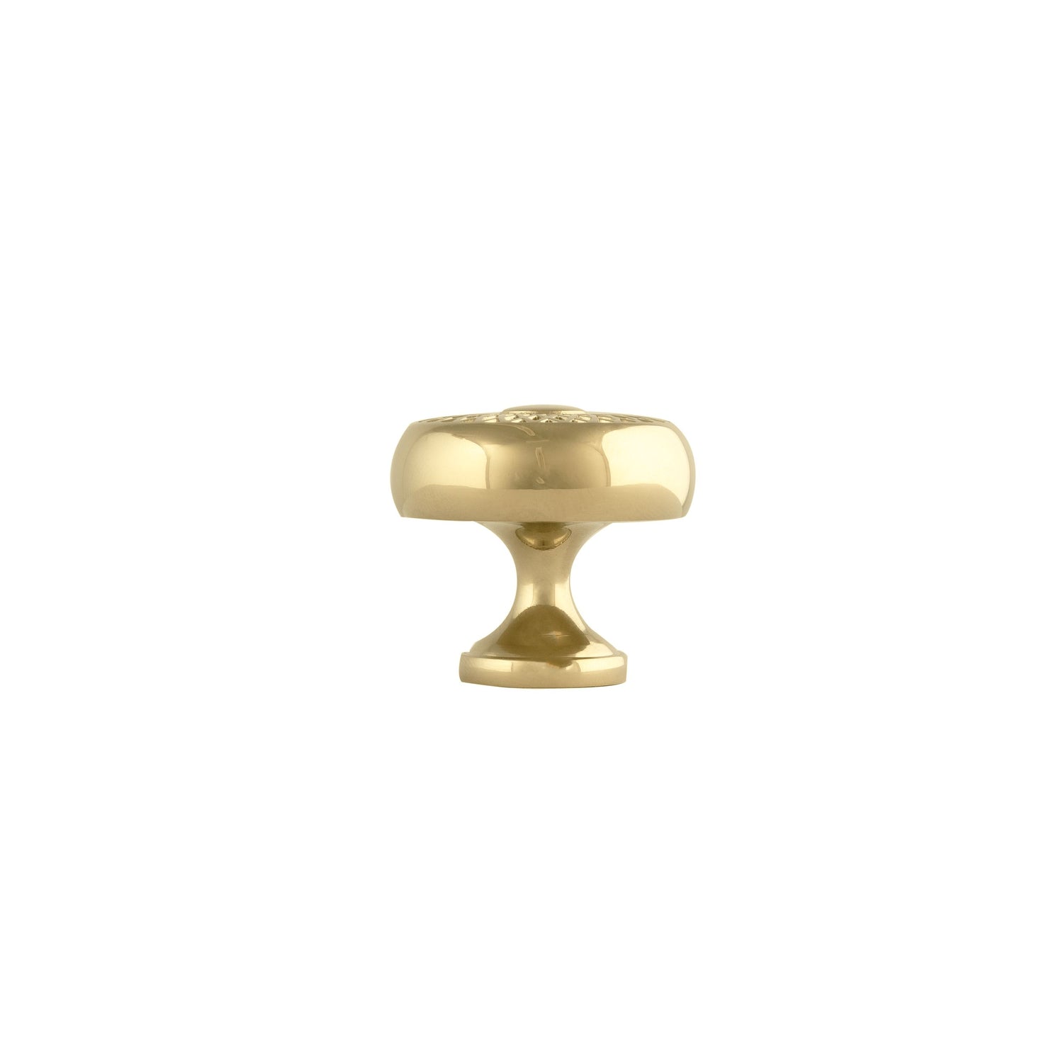 Karna Knob Knob 32mm / Gold / Brass - M A N T A R A