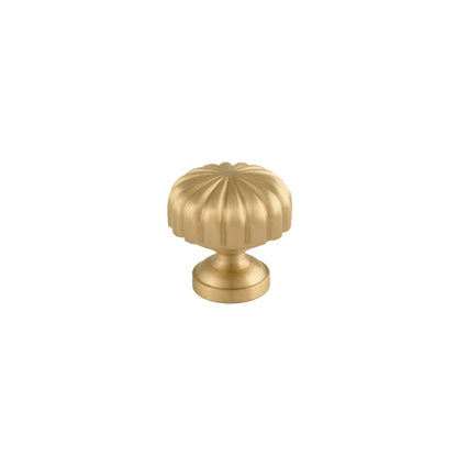 Radial Knob Knob 25mm / Gold / Brass - M A N T A R A
