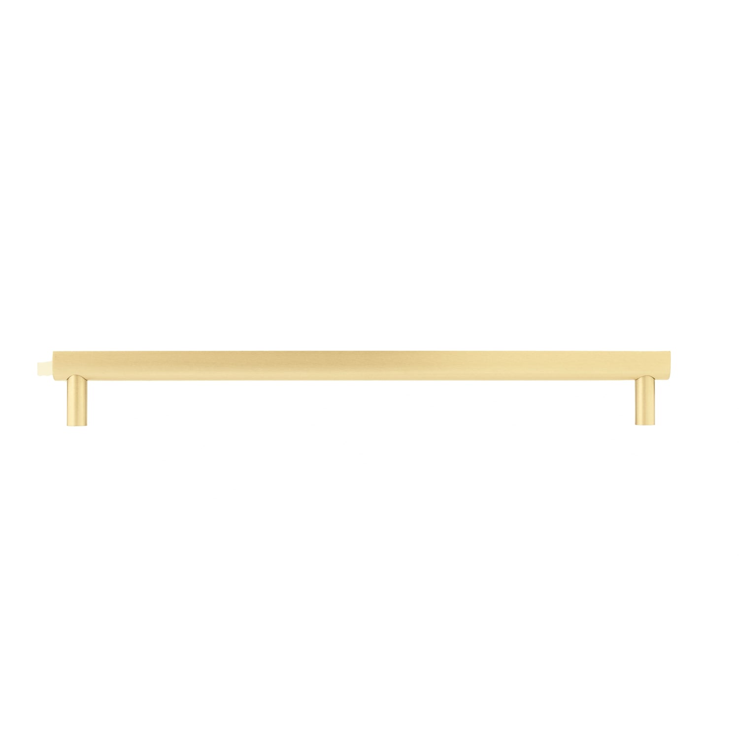 Mantara Skyline Handle B-0055 is a modern brushed brass handle in gold, ideal for main doors, cabinets, and drawers.
