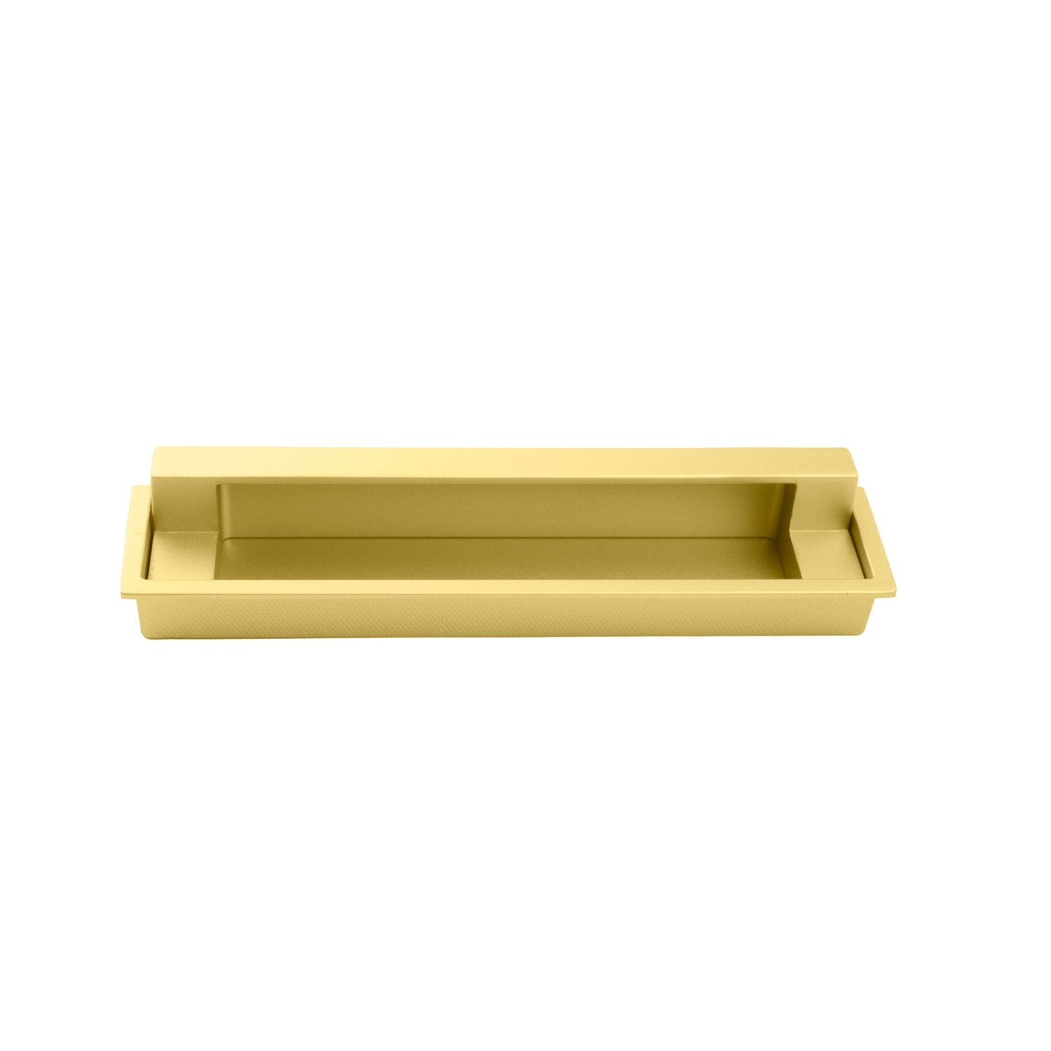 Mantara Concealed Slender Handle  Z-0012 is a modern zinc handle in matte  gold, ideal for wardrobes and sliding doors.