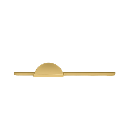 Moonshine Handle Handles 190mm (Note: This handle is 1 piece not a Pair) / Black / Zinc Alloy - M A N T A R A