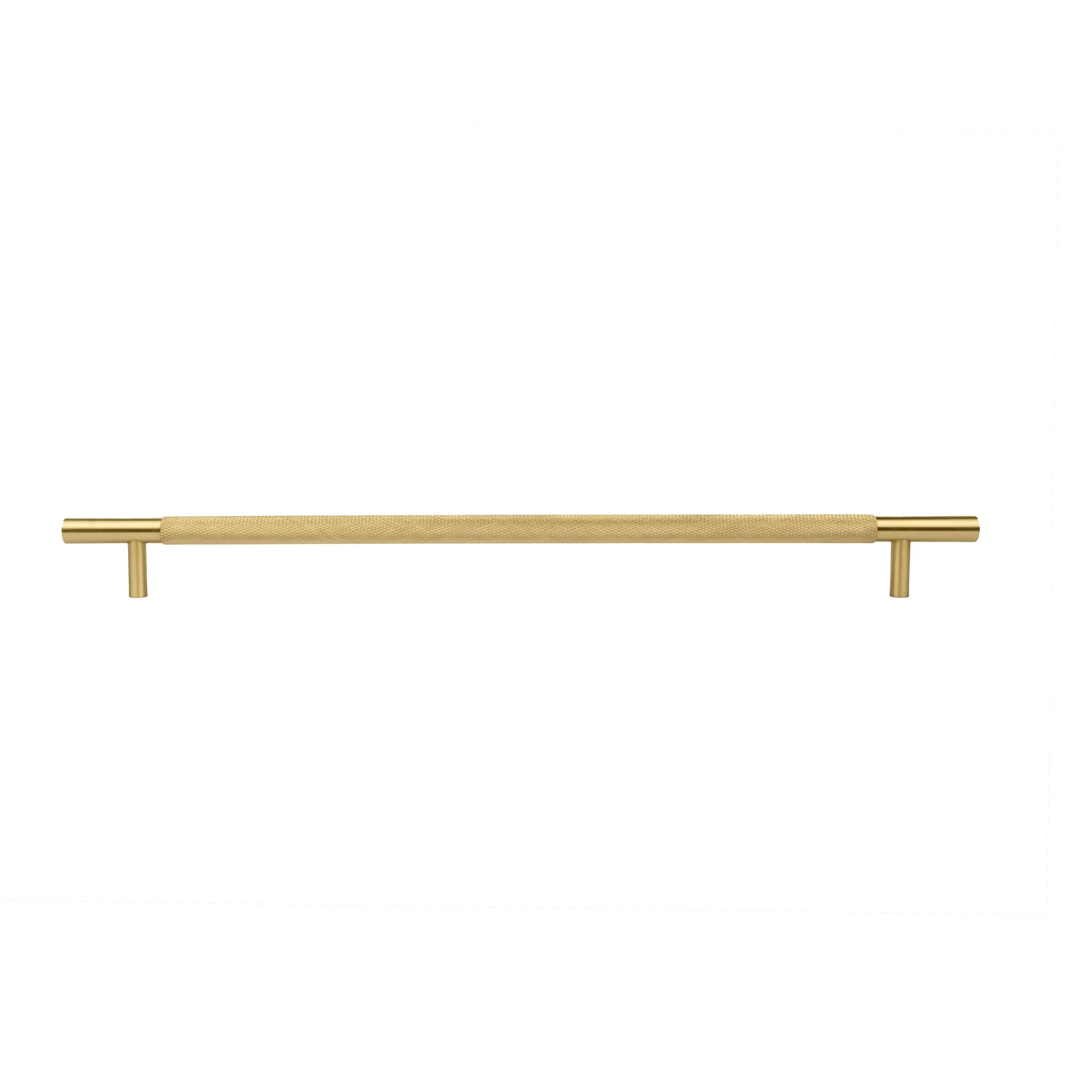 Mantara Pisa Knob B-0060 is a modern brushed brass handle in gold, ideal for wardrobes, cabinets, and main doors.