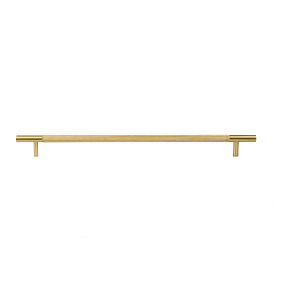 Mantara Pisa Knob B-0060 is a modern brushed brass handle in gold, ideal for wardrobes, cabinets, and main doors.