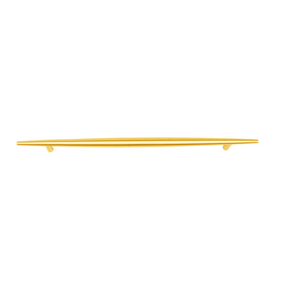Mantara Gilded T Bar Handle B-0072 is a modern brass handle in brushed gold, ideal for wardrobes, doors, and kitchens.