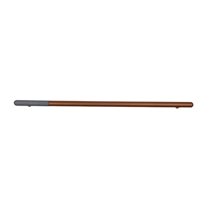 The Mantara AL-0003 Urbane Bar Handle is a modern aluminum alloy handle in black, perfect for doors and wardrobes.