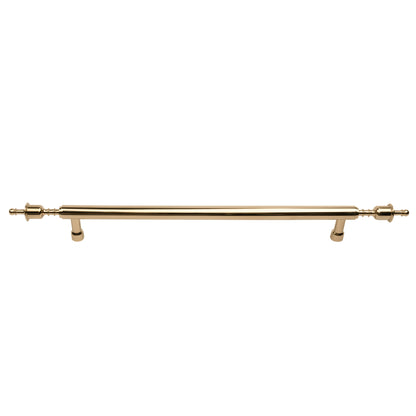 Mantara Victoria Handle B-0070 is a modern polished brass handle in gold, ideal for doors, wardrobes, and cabinets.