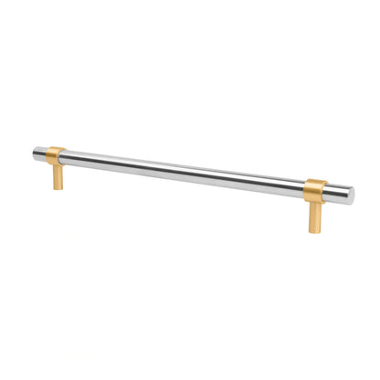 Mantara Mirabella Handle B-0056 is a modern brushed silver handle, ideal for cabinets, wardrobes, and kitchens.