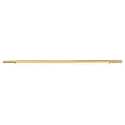 Mantara Pisa Knob B-0060 is a modern brushed brass handle in gold, ideal for wardrobes, cabinets, and main doors.