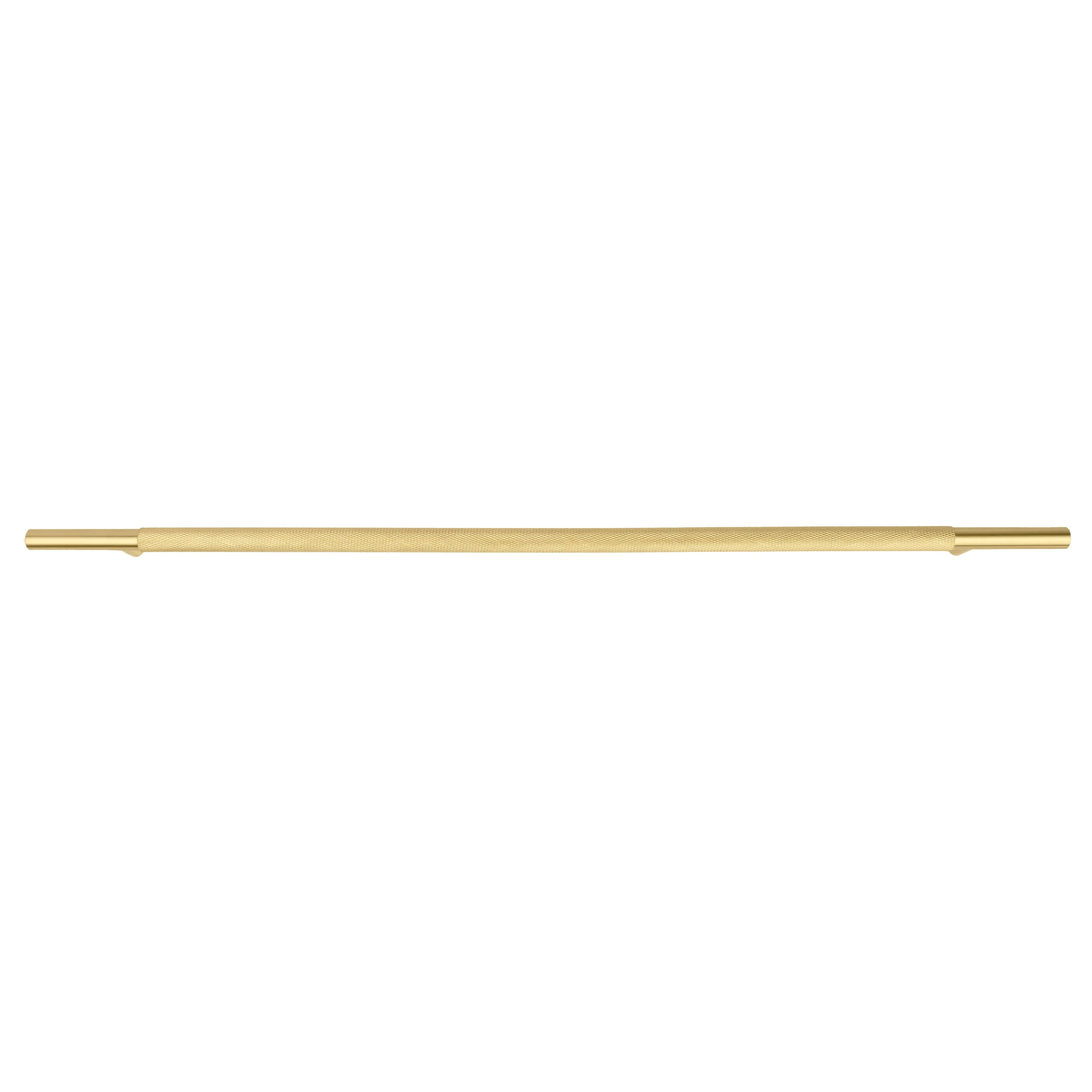 Mantara Pisa Knob B-0060 is a modern brushed brass handle in gold, ideal for wardrobes, cabinets, and main doors.