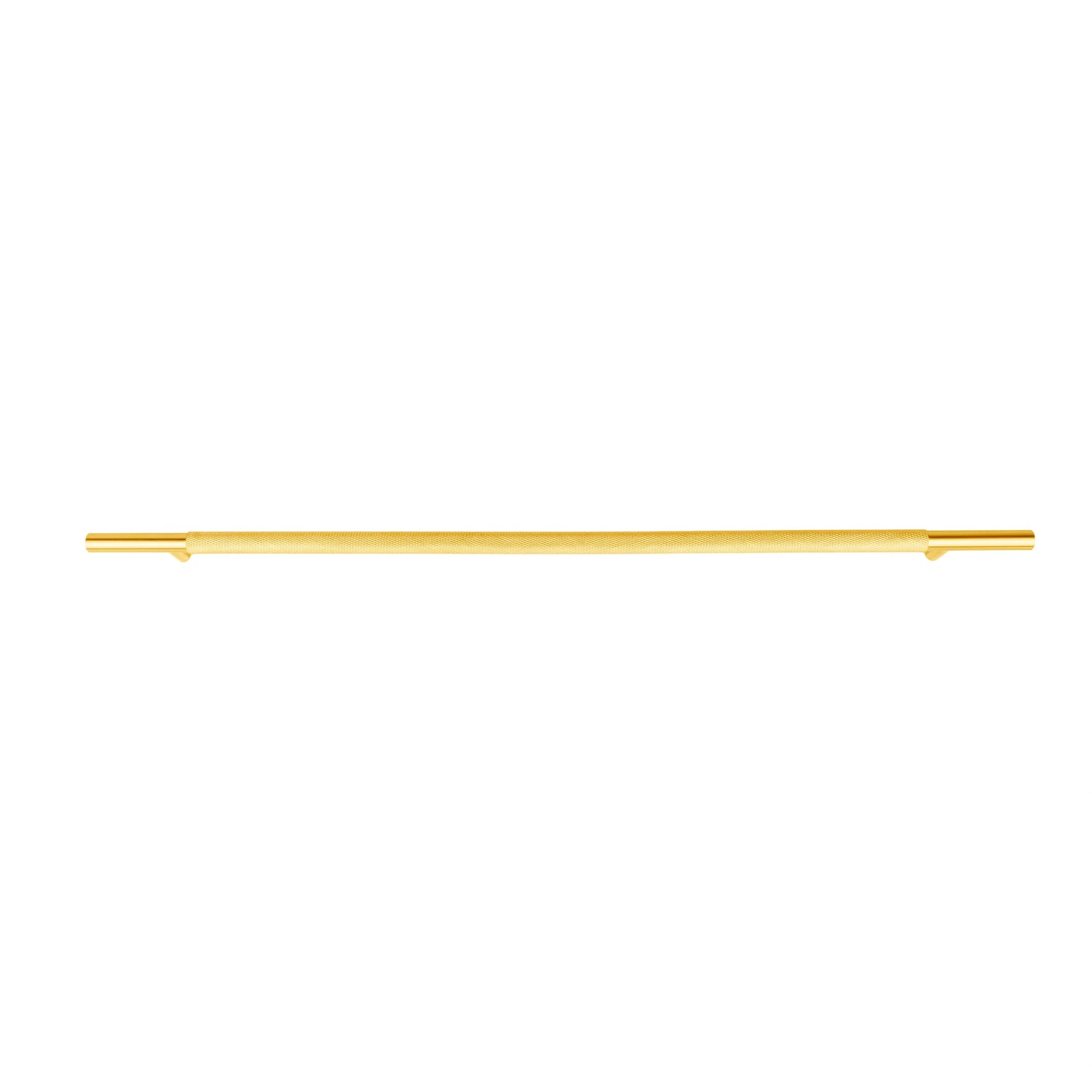Mantara Pisa Knob B-0060 is a modern brushed brass handle in gold, ideal for wardrobes, cabinets, and main doors.