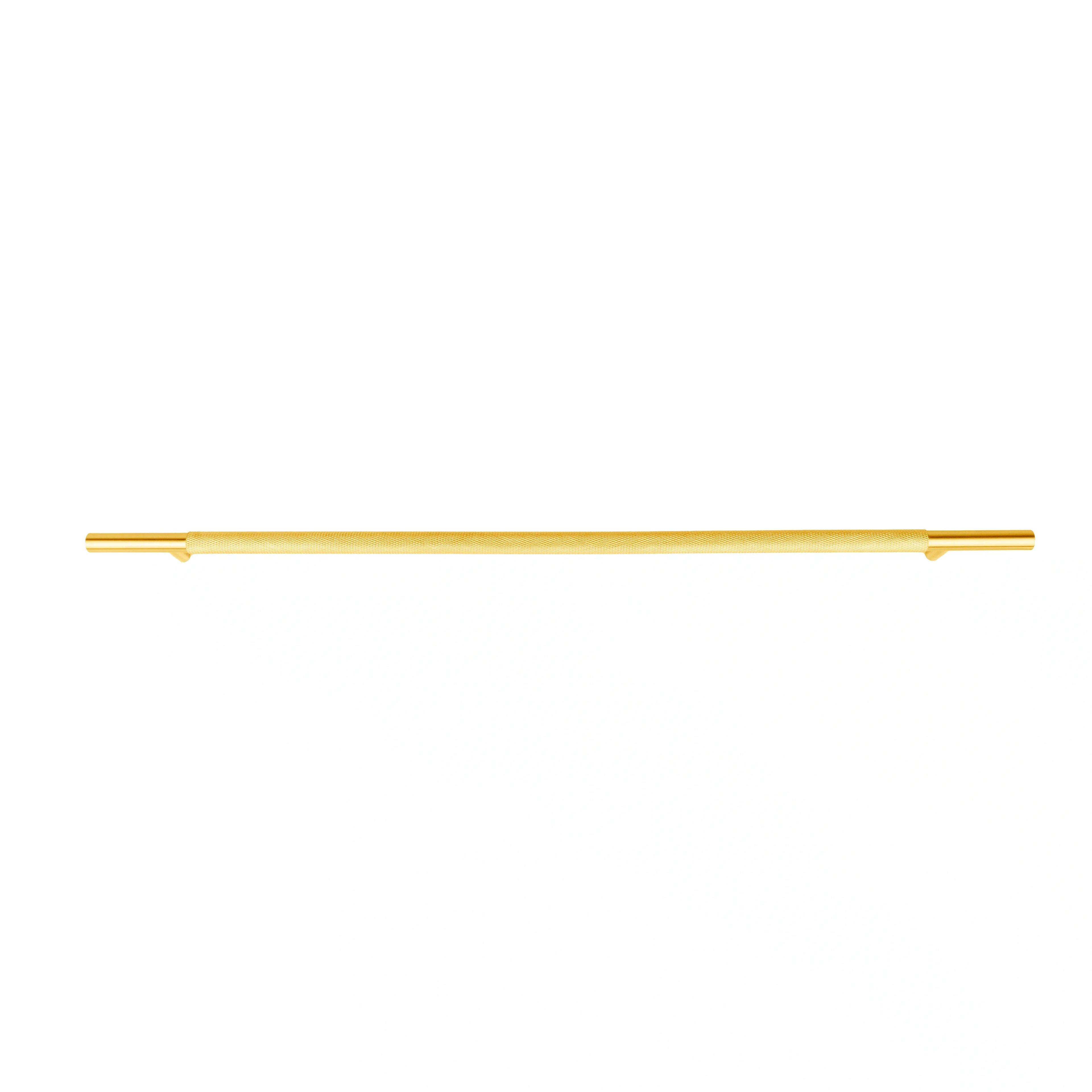 Mantara Pisa Knob B-0060 is a modern brushed brass handle in gold, ideal for wardrobes, cabinets, and main doors.
